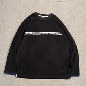 Tommy vintage fleece black sweater